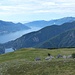 L'Alpe Bardughè vista dalla via di salita al Pizzo di Vogorno.