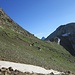 Raggiunta la dorsale del P.so delle Sagneres spunta il Monviso