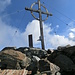 Das Gipfelkreuz der Tschenglser Hochwand