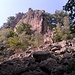 Blick vom unteren Felsenweg auf die Badner Wand
