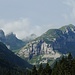 Vorhang auf im Alpstein: Die Restwolken verzogen sich zunächst.