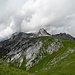 Eine Wolkenwand erreicht den Alpstein.