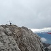 Rega-Bergung eines Einzelgängers aus dem Schaffhauser Kamin. Wir vermuteten er hat sich "verstiegen" kurz vor dem Gipfel. 