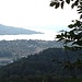 Zwischendurch hat man eine grandiose Aussicht auf die Stadt, das Sihltal, den Zürichsee und die Glarner Berge
