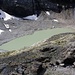 Namenloser Gletschersee beim P.2184m unerhalb vom Blüemlisalpgletscher.