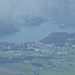 Tiefblick zum Bleder See in Slowenien, eine wunderschöne Gegend!