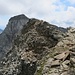 La cresta verso il Monte Giove