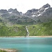 Panorama fantastico al lago del Vannino