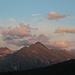 Abendlicher Blick auf die Hohen Tauern von Königsleiten aus