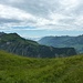 Blick von der Wangspitze im Großen Walsertal bis zum Alpstein