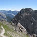Abstiegsweg zum Gamsanger mit Sulzliklamm Spitze 2321m.