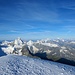 Blick zum Mont Blanc ( 4810m )
