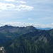 180° Panorama: Lechquellengebirge und Rätikon