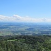 Blick ins Mittelland - die Alpen verborgen ...