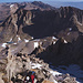 Alpine terrain on the last meters to the summit Plateau