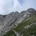Rückblick vom Abstiegsweg zur Maukspitze (2231 m)