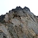 Die roten Felsen kurz vor dem Gipfel, die dem Rot Wichel seinen "roten" Namen gegeben haben.