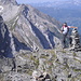 Max in vetta alla Cima del Laghetto