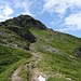 der Abstieg in der Nordflanke - etwas angenehmer und einfacher als [http://www.hikr.org/gallery/photo128688.html?post_id=13603#1 damals]