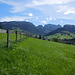 Alp Sigel, Bogarten und Marwees oberhalb Steinegg aus gesehen