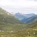 Blick aus dem Dischmatal Richtung Davos (mit Dürrboden, Grossalp und Jenatschalp)