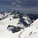 Jungfrau vom Gipfelgrat des Mönch gesehen