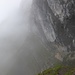 Going back along the Nordwestpassage, following the bottom of the cliffs.
