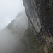 Going back along the Nordwestpassage, following the bottom of the cliffs.