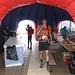 My brother Mats finishing the MountainMan half marathon.