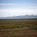 The complete mountain range north of Qinghai Lake (青海湖).