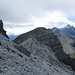 Steig beim Roten Kopf, rechts davon Wasenwand, Hammerspitze, Kirchdachspitze