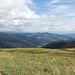 Il versante Alsaziano con la Vallée de Munster e la piana alsaziana sullo sfondo