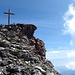 Der schoen schmale Gipfel des Pizol (2844m). Ein beliebtes Ausflugsziel zu allen Jahreszeiten.