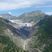 Blick vom Aletschbord zum Grossen Aletschgletscher