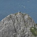Bergsteiger auf der Kleinen Klammspitze. 