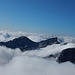 Blick nach Süden, einer der Weissen Gipfel sollte das Rheinwaldhorn sein