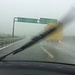Regen ohne Ende auf der Autobahn Richtung Süden