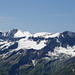 Piz Segnas (3099 m) - Piz Sardona (3056 m) mit dem (noch) eingeschneiten Sardonas-Gletscher