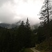 Alpilakopf leider im Nebel