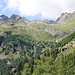Valle Schisarolo, in dem etwas weiter unten die Alp Crotto liegt