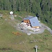Il ricostruito Rifugio Valtellina