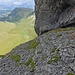 Blick hinunter ins Sisitzsäss