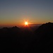 Eiskalter Sonnenaufgang im August von der / Alba gelida in agosto dalla [http://f.hikr.org/files/1531665.jpg Krähe]