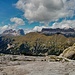 Dolomitenblick im Abstieg zur Forcella Col del Bous