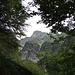 Erster Blick ins Tal: Der Rosso