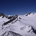 Aiguilles Rouges d'Arolla rechts davon der Grand Combin und der Mont Blanc