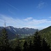 Blick ins Mangfallgebirge