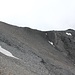 <b>La traccia che abbiamo lasciato negli sfasciumi di scisti.</b>