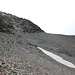 <b>L'assenza di nevai ci ha creato una fatica supplementare per percorrere questo tratto, molto più ripido di quanto non appaia in foto.</b>