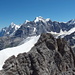 Aebeni Flue, Gletscherhorn, Jungfrau, Mönch, Eiger und Wetterhorn vom Tschingelgrat
